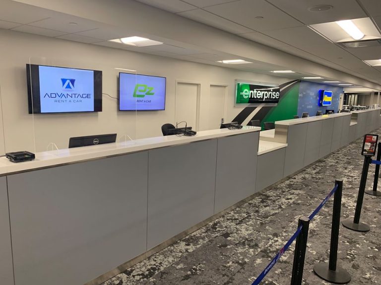 Rental Car Service Counters Have Moved BNA Vision