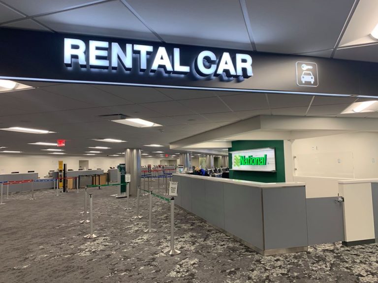 Rental Car Service Counters Have Moved Bna Vision