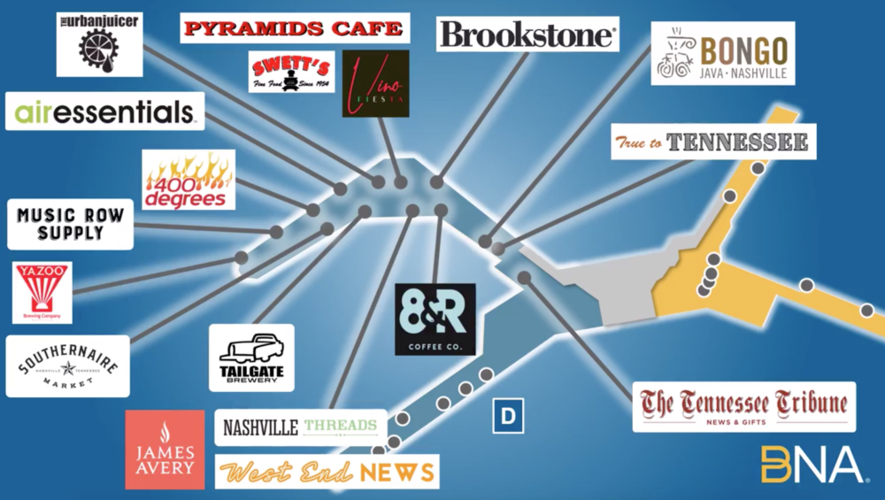 2021 A Big Year for New Dining and Retail BNA Vision